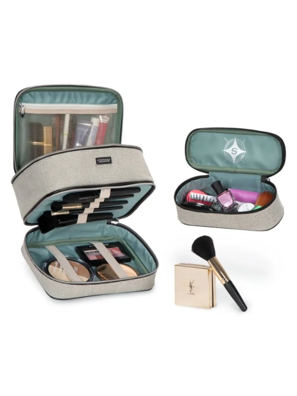 Stephanie Johnson Cosmetics Jenny Train Case - onyx